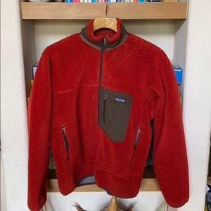 Red Patagonia Sherpa Fleece